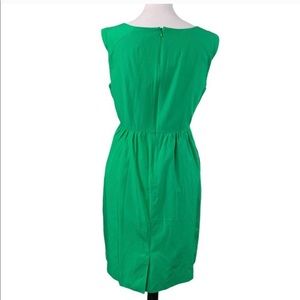 J.Crew • Kelly Green A-line Lucille Dress • 8